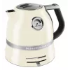 Elektrinis virdulys KITCHENAID 1,5 L 2400 W kreminės spalvos, 7 temperatūros nustatymai, nerūdijančio plieno korpusas