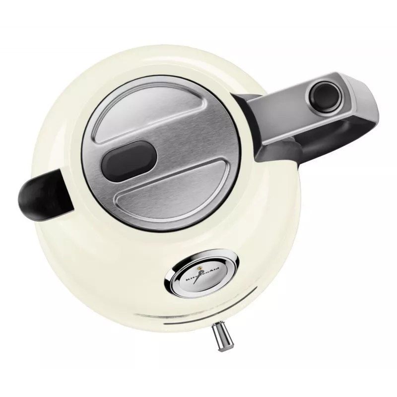 Elektrinis virdulys KITCHENAID 1,5 L 2400 W kreminės spalvos, 7 temperatūros nustatymai, nerūdijančio plieno korpusas