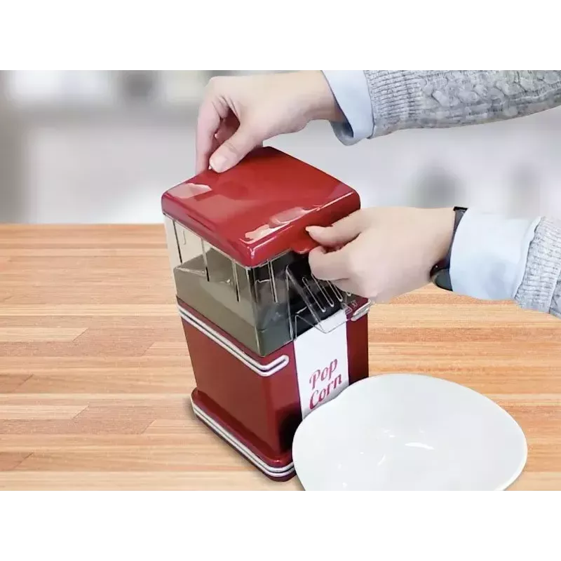 Spragintų kukurūzų aparatas Beper 90.590Y raudonai baltas 1200 W 3 min