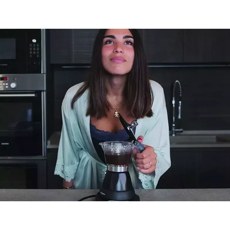 Espresso aparatas Beper 3 puodeliai BC.041N