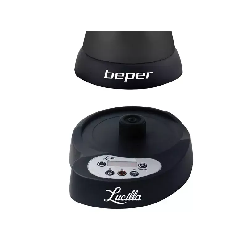 Espresso aparatas Beper 3 puodeliai BC.041N