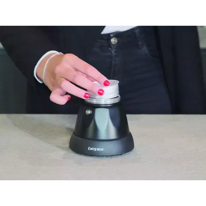 Espresso aparatas Beper 3 puodeliai BC.041N
