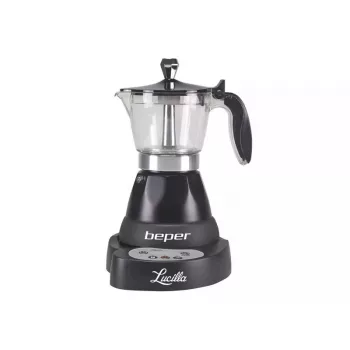 Espresso aparatas Beper 3 puodeliai BC.041N