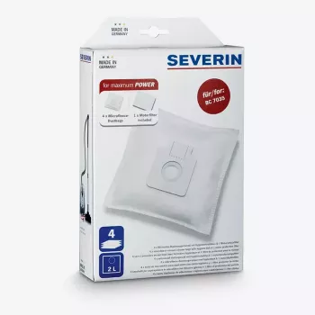 Dulkių maišelis Severin SB 7211 cilindriniam siurbliui (4 vnt.)