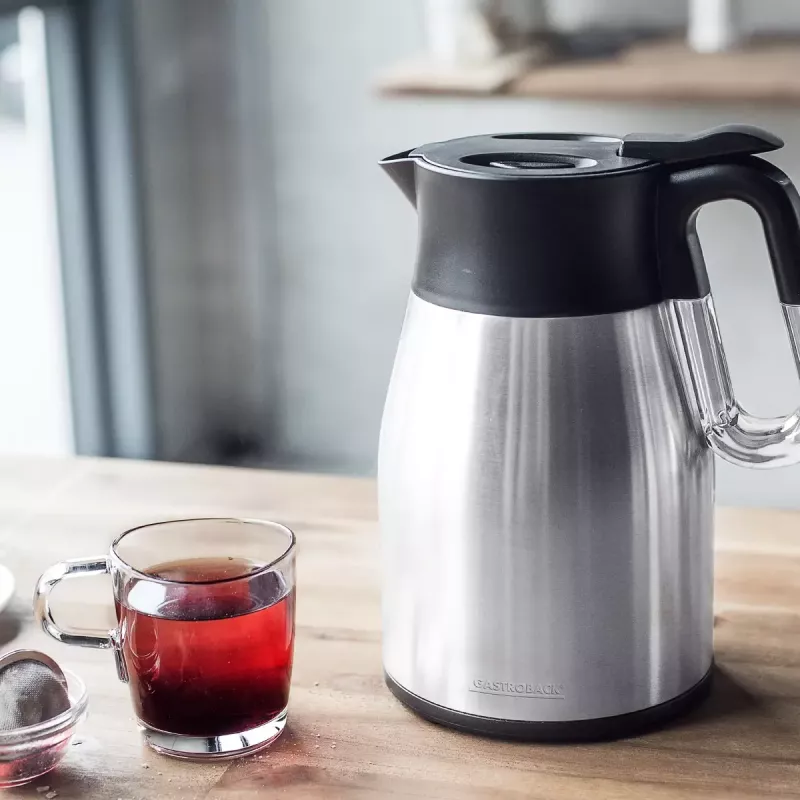 Elektrinis virdulys Gastroback 1,7 L 2200 W Juodas Nerūdijantis plienas