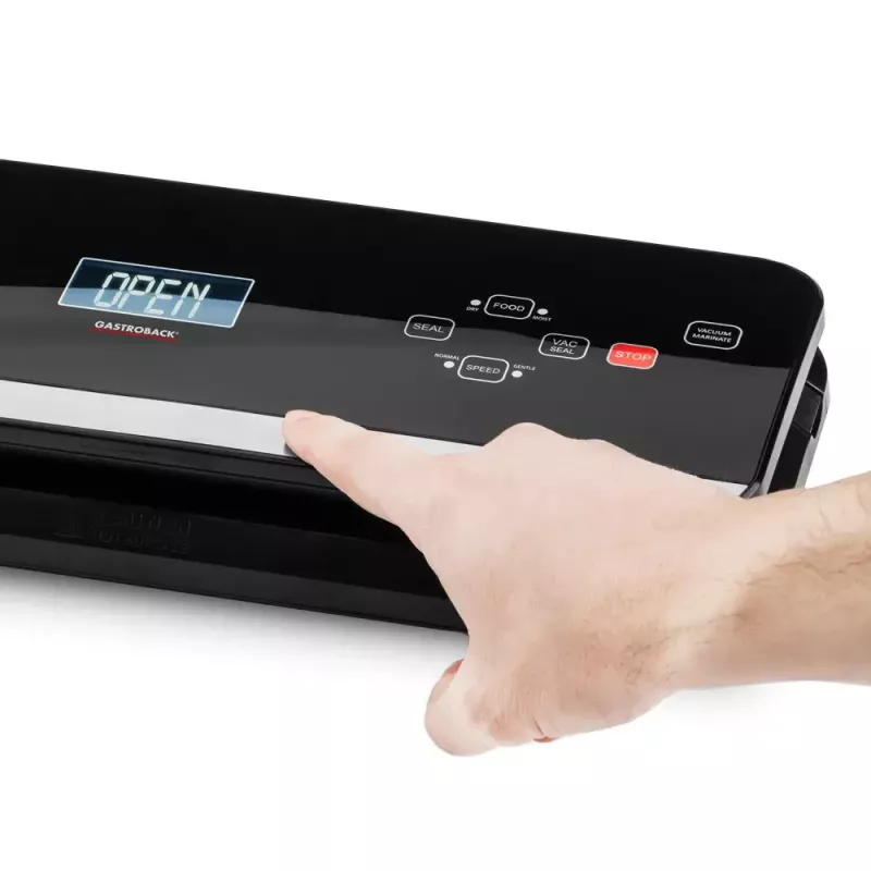 Vakuuminis pakuotuvas Gastroback Design Advanced Pro 600 mbar juodas