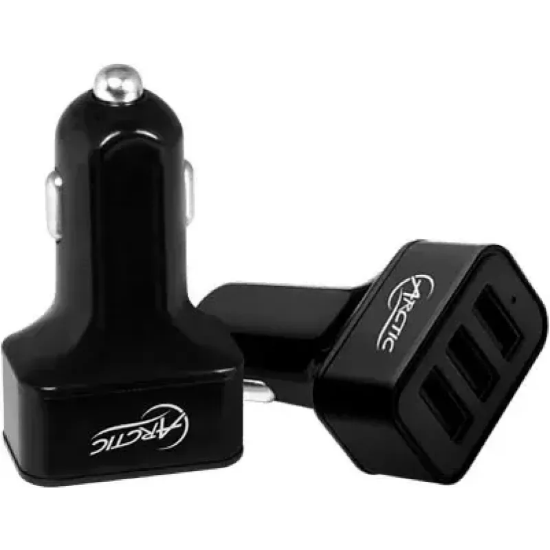 ARCTIC Car Charger 7200 - 3 prievadų USB automobilinis kroviklis