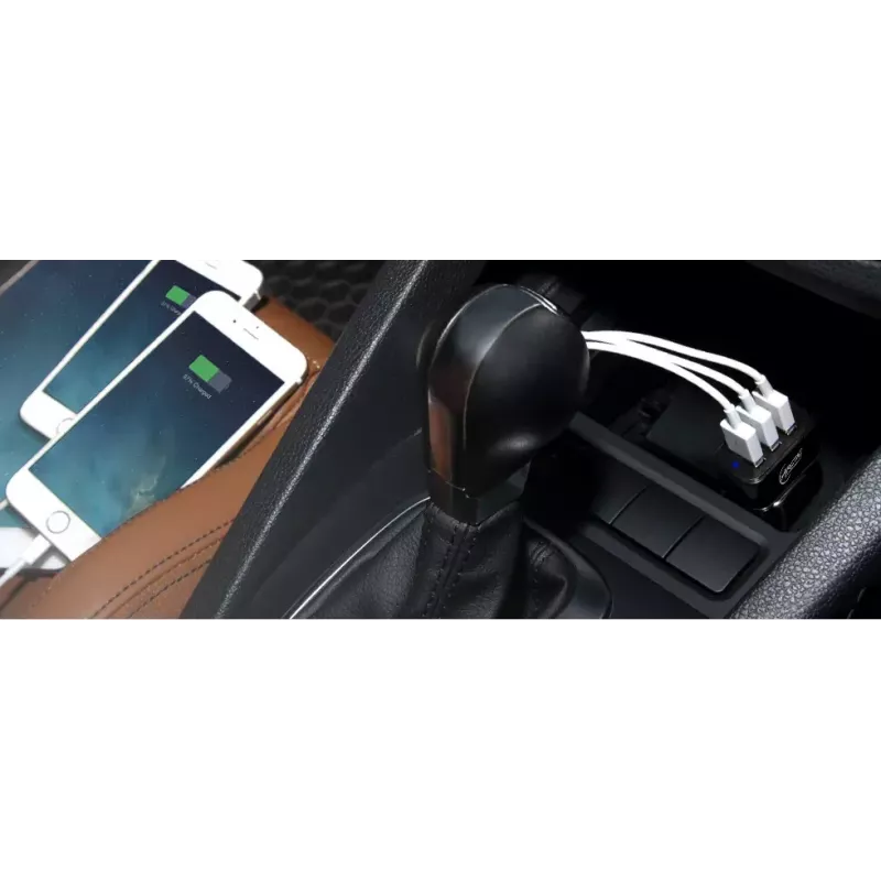 ARCTIC Car Charger 7200 - 3 prievadų USB automobilinis kroviklis