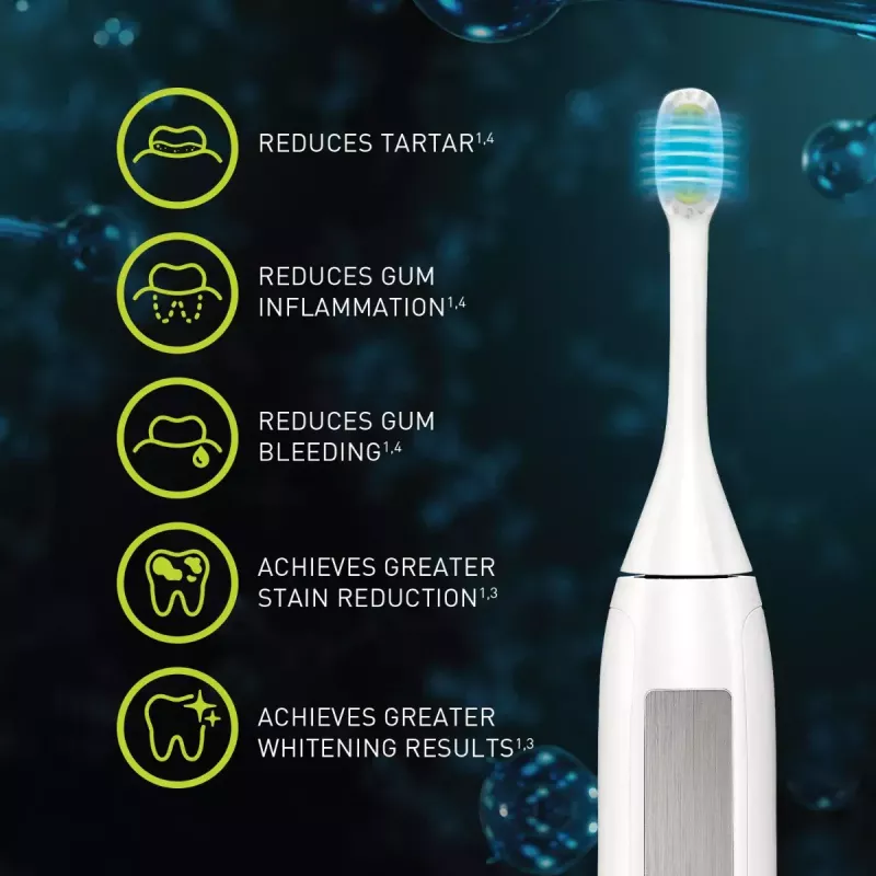 Vibruojantis dantų šepetėlis Silk'n ToothWave – baltas