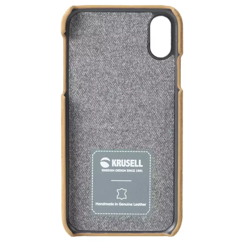 Dangtelis Krusell Broby iPhone X/XS 14,7 cm (5,8 colio) Ruda spalva