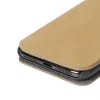 Dėklas Krusell Broby 4 Card SlimWallet, rudas, odinis, iPhone X/XS