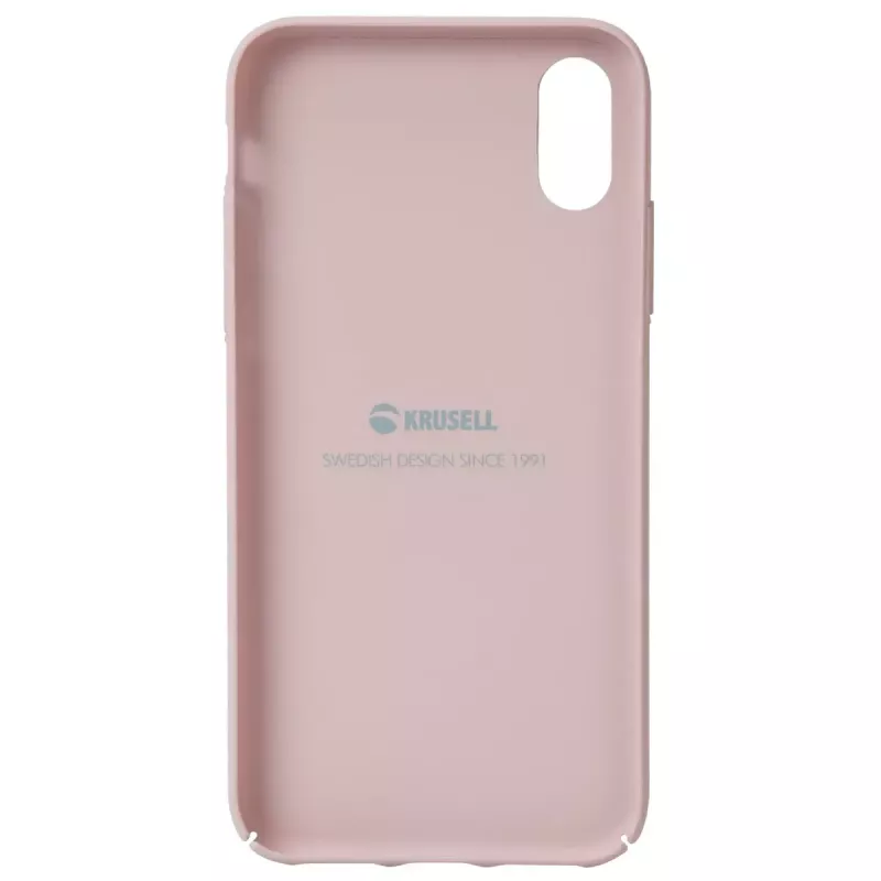Krusell iPhone X/XS Dangtelis Rožinis