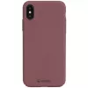 Krusell Sandby dėklas-piniginė iPhone X/XS bordo spalvos