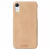 Apsauginis dėklas Krusell Sunne Apple iPhone XR – vintage nude spalva, plonas apsauginis apvalkalas