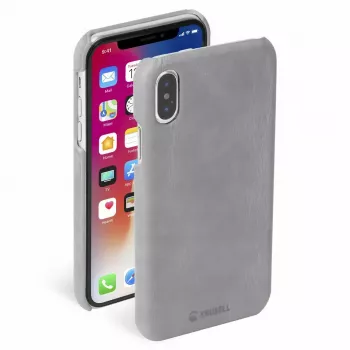 Apsauginis dėklas Krusell Sunne, Apple iPhone XS, senovinė pilka