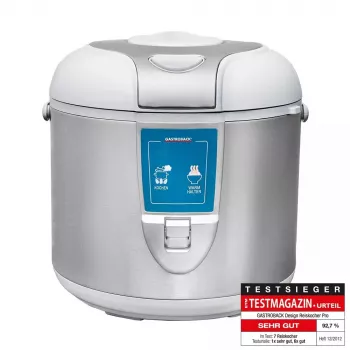 Ryžių virimo aparatas Gastroback Design Pro 5L 700W sidabrinis baltas