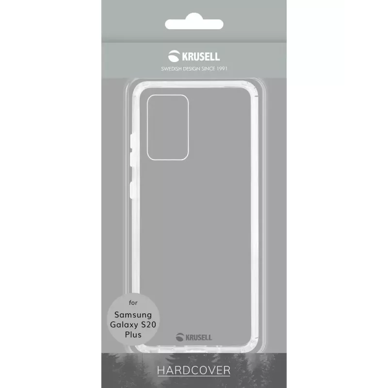 Dėklas Krusell Essentials Samsung Galaxy S20+ 6,7 colio permatomas