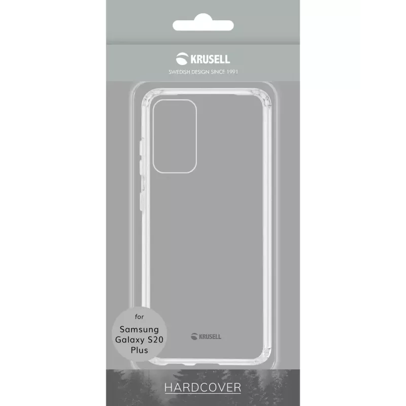Dėklas Krusell Essentials Samsung Galaxy S20+ 6,7 colio permatomas