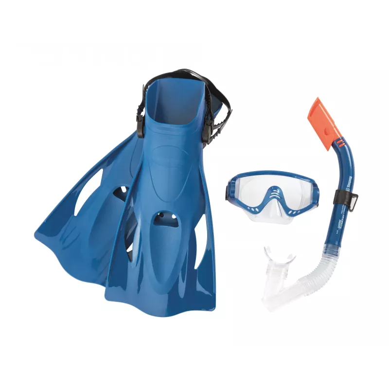 Bestway Meridian nardymo rinkinys (kaukė, snorkelis, pelekai)