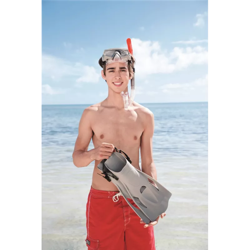 Bestway Meridian nardymo rinkinys (kaukė, snorkelis, pelekai)