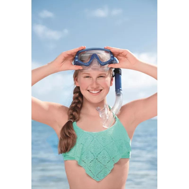 Bestway Meridian nardymo rinkinys (kaukė, snorkelis, pelekai)