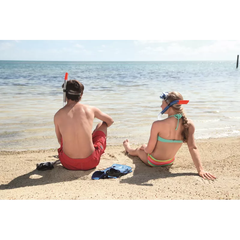 Bestway Meridian nardymo rinkinys (kaukė, snorkelis, pelekai)