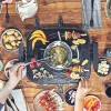 Raclette fondiu rinkinys Gastroback Family And Friends