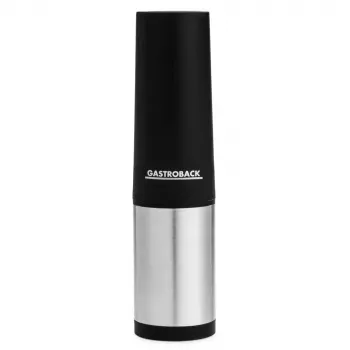 Kamštis dekanteriui Gastroback Aroma 47102 juodas nerūdijantis plienas