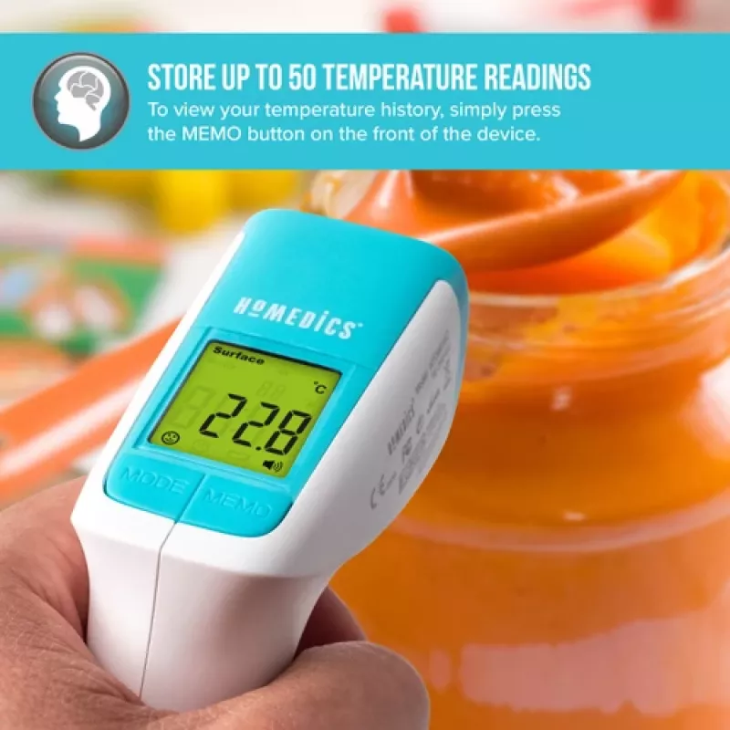 HoMedics bekontaktis infraraudonųjų spindulių kūno termometras