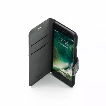 Folio dėklas Tellur TLL184031, iPhone 7, juoda/raudona