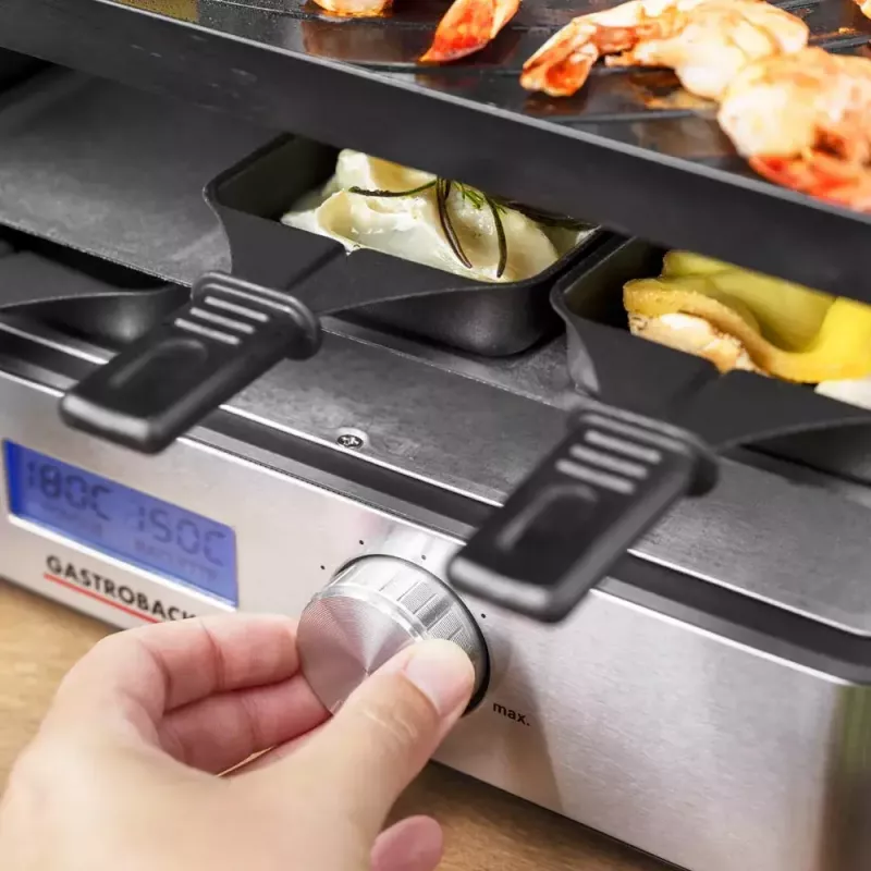 Raclette-Fondue rinkinys Gastroback Design Raclette-Fondue Advanced Plus 2200W