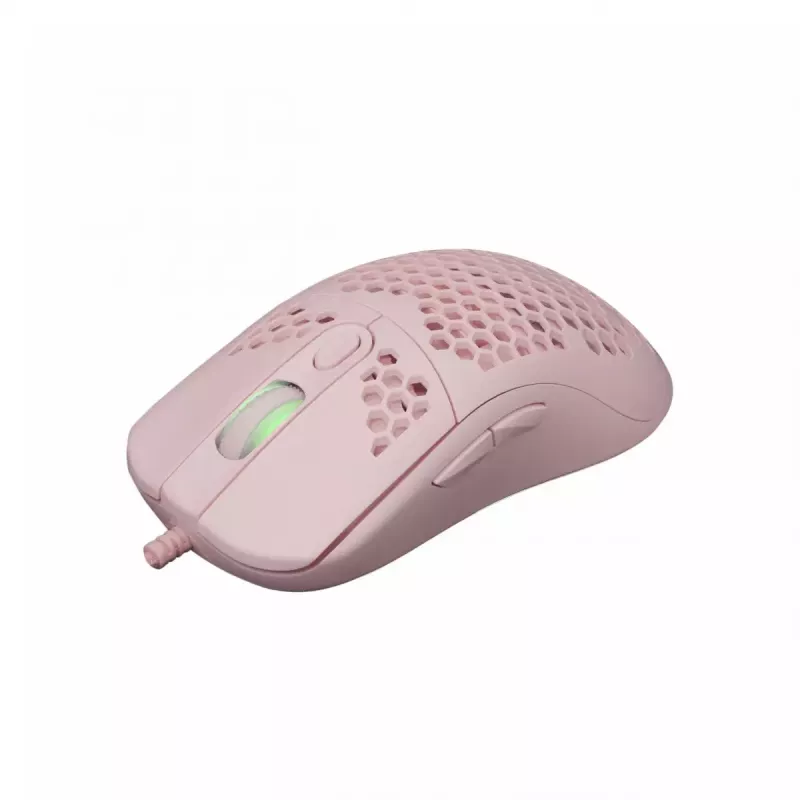 Pelė White Shark Galahad Pink USB Type-A