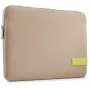 Dėklas nešiojamam kompiuteriui Case Logic Reflect REFPC-113 Plaza Taupe/Sun-Lime 33,8 cm (13,3 colio) rankovinis
