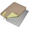 Dėklas nešiojamam kompiuteriui Case Logic Reflect REFPC-113 Plaza Taupe/Sun-Lime 33,8 cm (13,3 colio) rankovinis