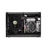 PC korpusas Zalman M2 Mini-Silver Mini Tower sidabrinis