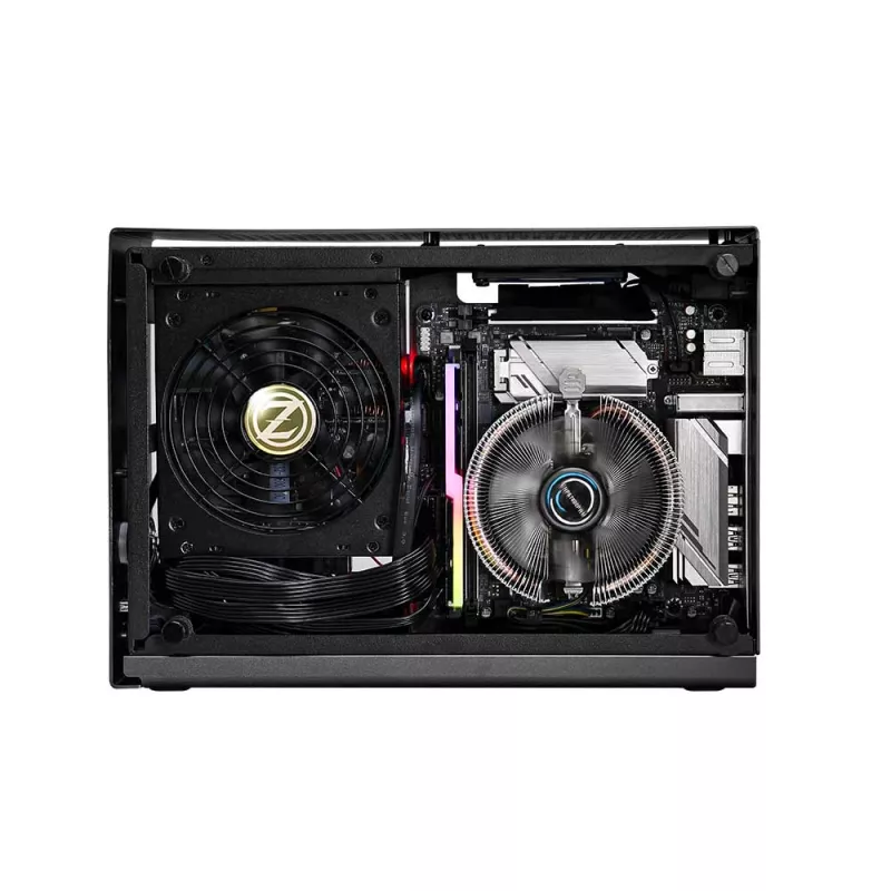PC korpusas Zalman M2 Mini-Silver Mini Tower sidabrinis