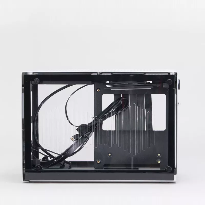 PC korpusas Zalman M2 Mini-Silver Mini Tower sidabrinis