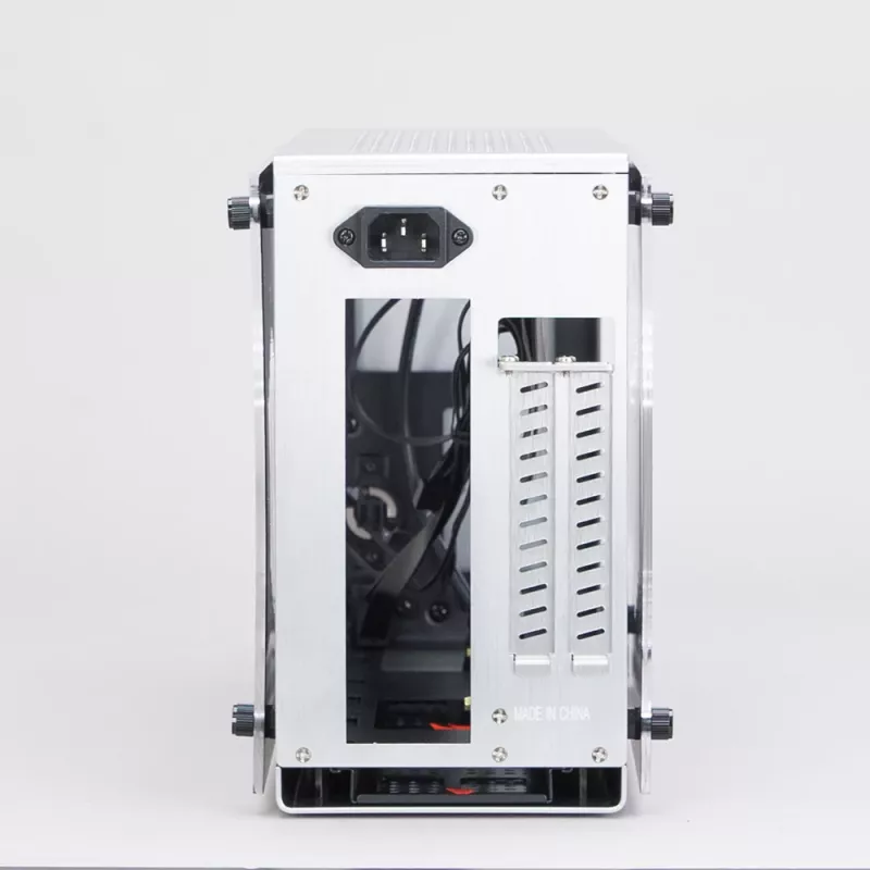 PC korpusas Zalman M2 Mini-Silver Mini Tower sidabrinis