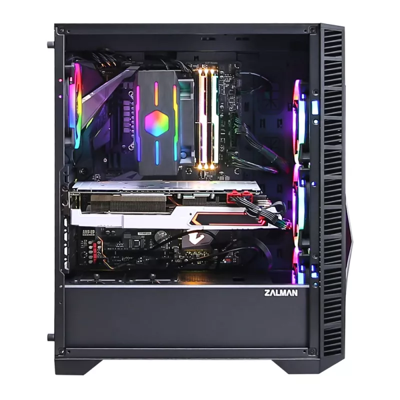 Korpusas PC Zalman Z3 Iceberg Black Midi Tower