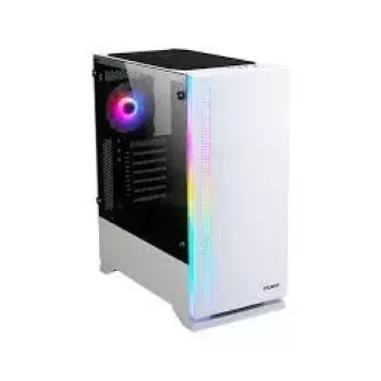 Zalman S5 WHITE kompiuterio korpusas Midi Tower baltas