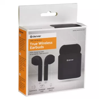 Belaidės ausinės Denver TWE-46BLACK