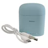 Belaidės ausinės DENVER TWE-46LIGHTBLUE