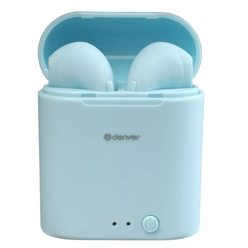 Belaidės ausinės DENVER TWE-46LIGHTBLUE