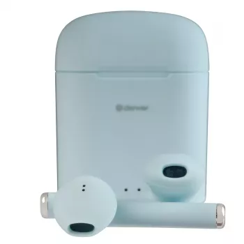 Belaidės ausinės DENVER TWE-46LIGHTBLUE