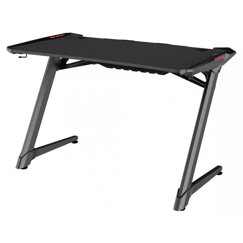 Sandberg Fighter Gaming Desk 2 juodas – žaidimų stalas