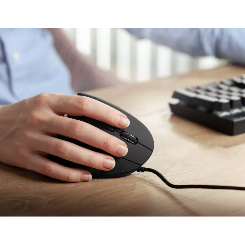 Laidinė pelė Sandberg Wired Vertical Mouse USB Type-A