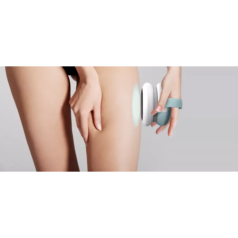 Masažuoklis kojoms HoMedics Smoothee IR su 4 antgaliais, baltas, maitinamas baterijomis