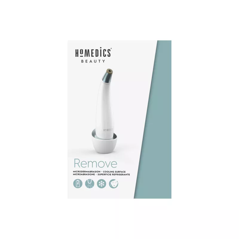 HoMedics MD-1000-EU2 odos priežiūros prietaisas – vakuuminė mikrodermabrazija, balta