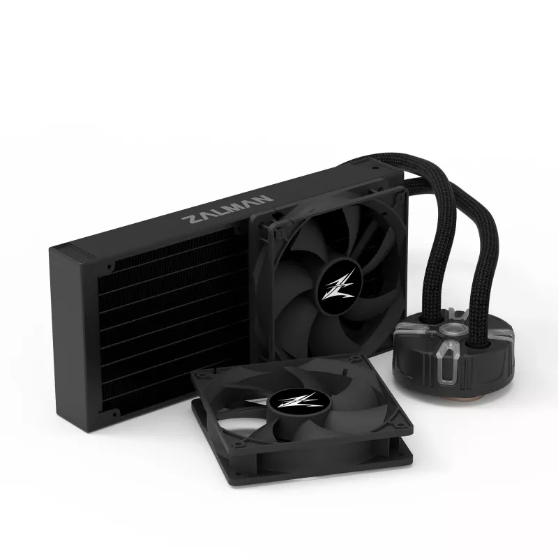 Zalman Reserator5 Z24 Black CPU skysčio aušintuvas 240 mm radiatorius 2 x SF120 ARGB ventiliatorius