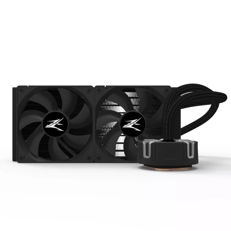 Zalman Reserator5 Z24 Black CPU skysčio aušintuvas 240 mm radiatorius 2 x SF120 ARGB ventiliatorius